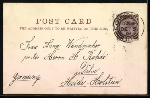 AK Edinburgh, Castle and Esplanade