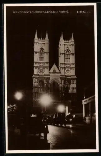 AK London, Westminster Abbey at Night