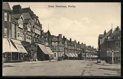 AK Purley, Tram Terminus