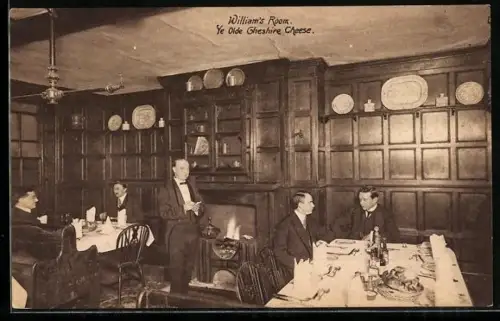 AK London, Ye Olde Gheshire Cheese, William`s Room