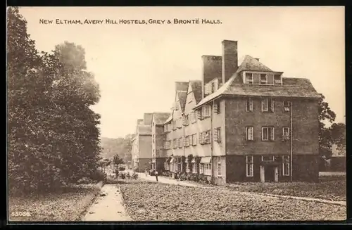 AK New Eltham, Avery Hill Hostels, Grey & Bronte Halls