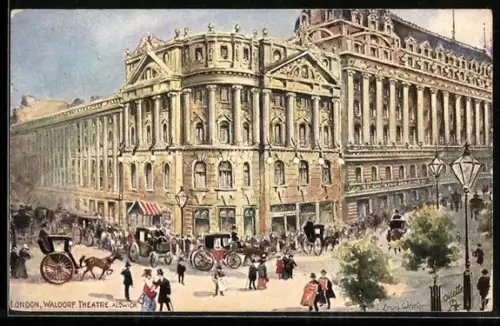 Künstler-AK London, Waldorf Theatre Aldwich