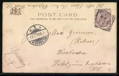 Lithographie London, Marble Arch, Hyde Park, Rotten Row