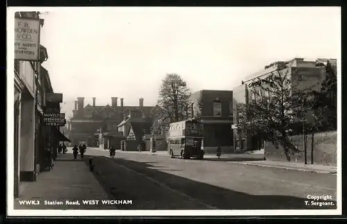 AK West Wickham, Station Road