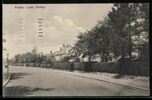 AK Purley, Foxley Lane