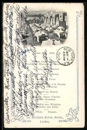 AK London, De Keyser`s Royal Hotel