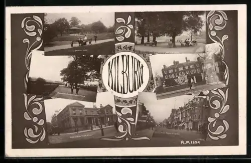 AK Kilburn, Fire Station, Queens Park, Paddington Town Hall