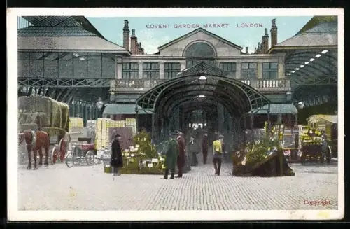 AK London, Convent Garden Market