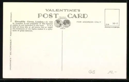 AK London, Piccadilly