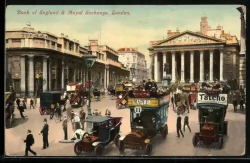 AK London, Bank of England & Royal Exchange