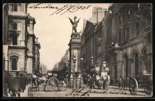 AK London, The Griffin, Fleet Street