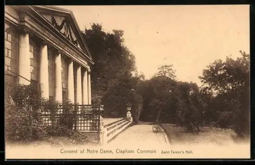 AK Clapham Common, Convent of Notre Dame, Saint Teresa`s Hall
