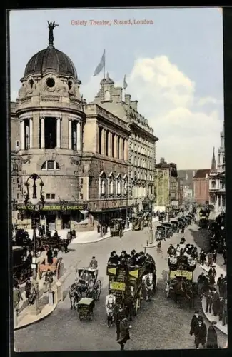 AK London, Gaiety Theatre in The Strand