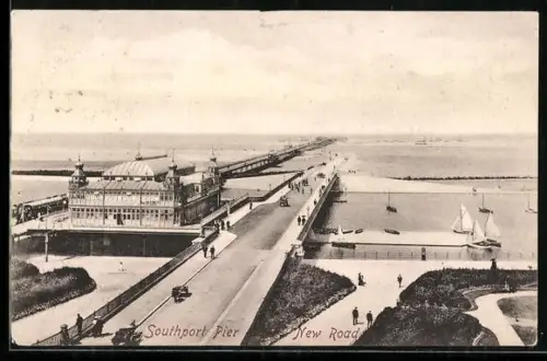 AK Southport, Pier, New Road