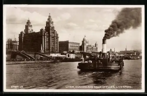 AK Liverpool, Liver, Cunard and Dock Offices