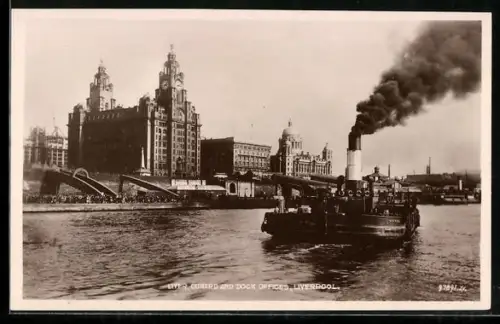 AK Liverpool, Liver, Cunard and Dock Offices
