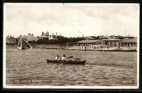 AK West Kirby, The Lake and Bathing Pool