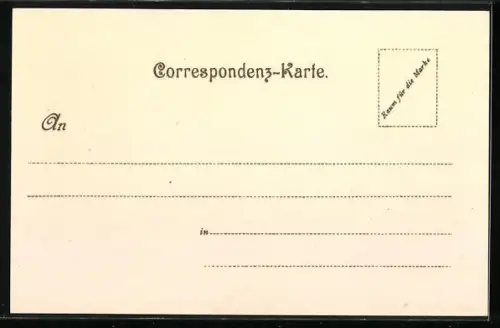 Lithographie Liverpool, Strassenpartie