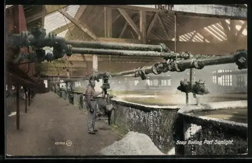 AK Port Sunlight, Soap Boiling
