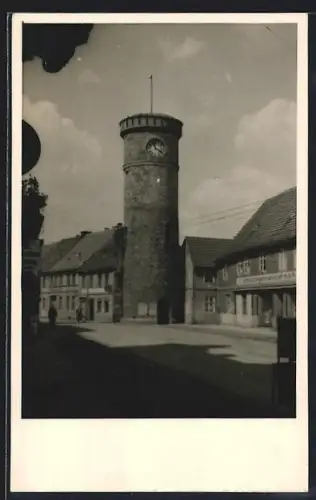 Foto-AK Dahme /Mark, Am Vogelturm