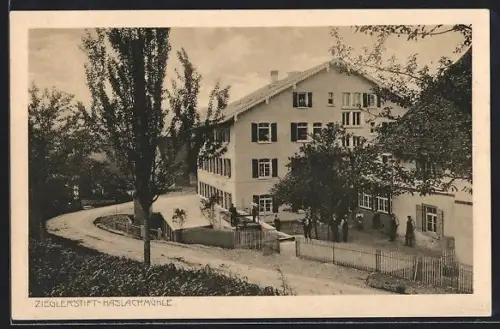 AK Horgenzell /Krs. Ravensburg, Haslachmühle, Zieglerstift