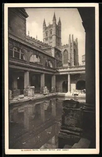 AK Bath, Roman Baths and Abbey