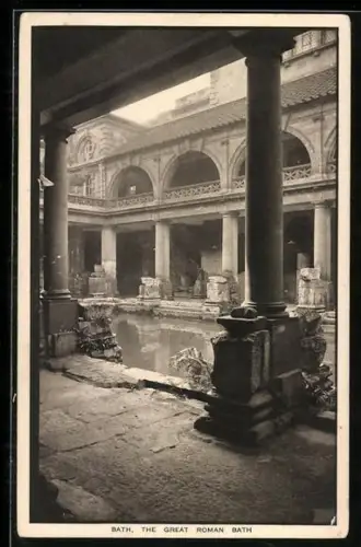 AK Bath, The Great Roman Bath