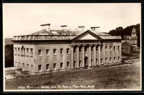 AK Bath, Mansion House and St. Peter`s Prior Park