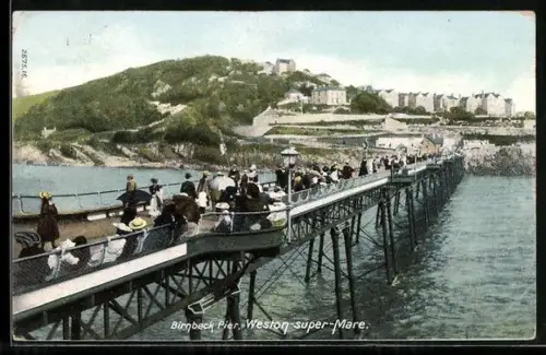 AK Weston-super-Mare, Birnbeck Pier