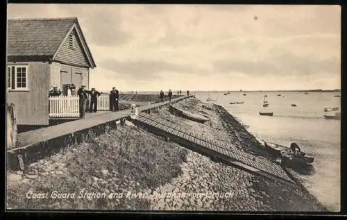AK Burnham-on-Sea, Coast Guard Station and River