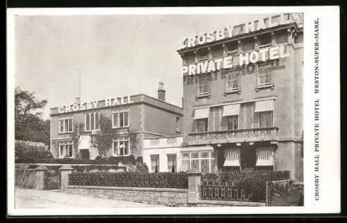 AK Weston-Super-Mare, Crosby Hall Private Hotel