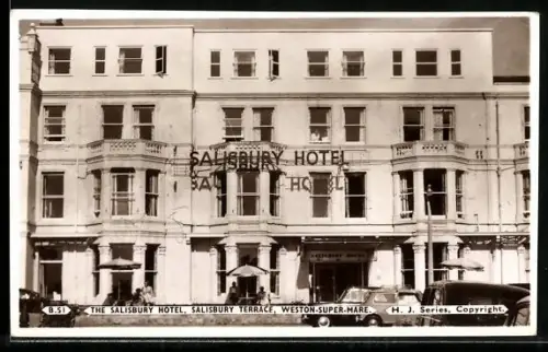 AK Weston-Super-Mare, The Salisbury Hotel, Salisbury Terrace
