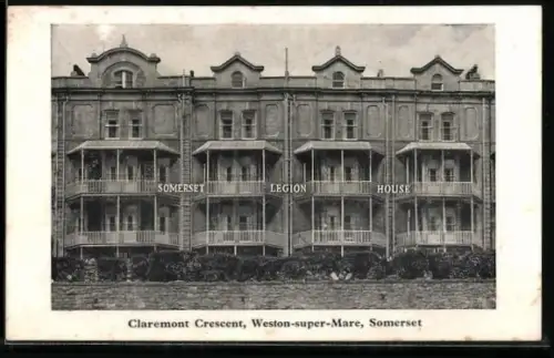 AK Weston-super-Mare, Claremont Crescent
