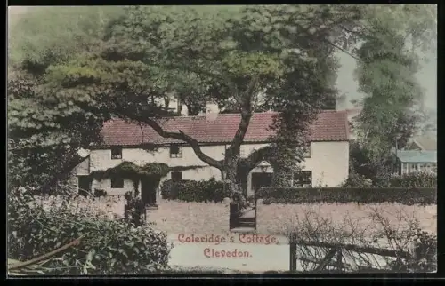 AK Clevedon, Coleridge`s Cottage