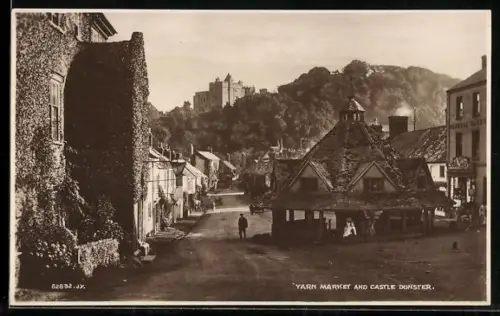 AK Dunster, Yarn Market and Castle