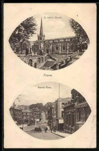 AK Frome, St. John`s Church, Market Place
