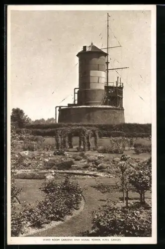AK Shotley, Ward Room Gardens and Signal Tower