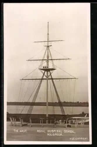 AK Holbrook, Royal Hospital School, The Mast