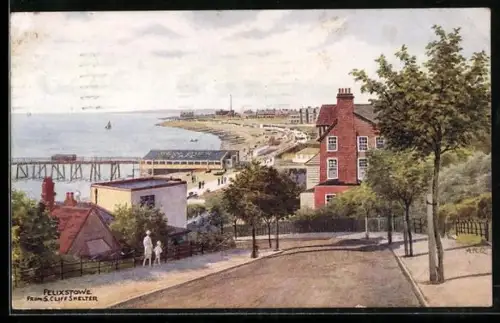 AK Felixstowe, Seen from S. Cliff Shelter