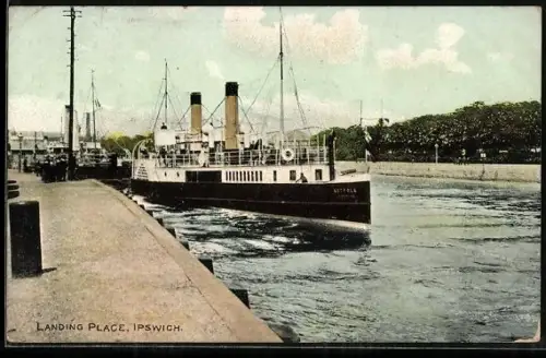 AK Ipswich, Landing Place