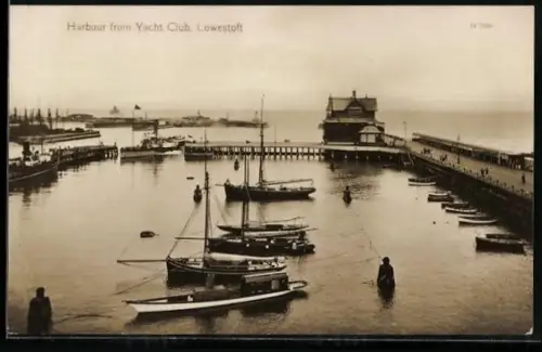 AK Lowestoft, Harbour from Yacht Club
