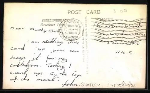 AK Shotley, H.M.S. Ganges, Aerial View