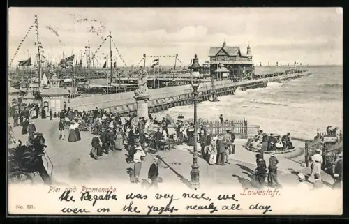 AK Lowestoft, Pier and Promenade