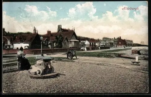 AK Aldeburgh, Panorama with cannons