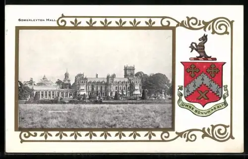AK Somerleyton, Somerleyton Hall and Coat of Arms