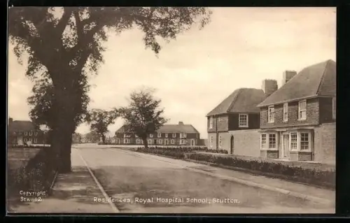 AK Stutton, Residences of the Royal Hospital School