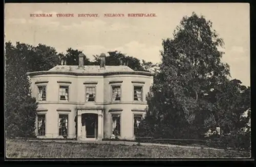 AK Burnham Thorpe, Rectory, Nelson`s Birthplace