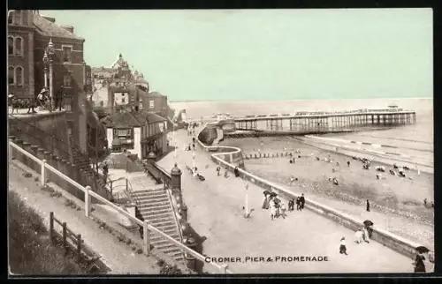 AK Cromer, Pier & Promenade