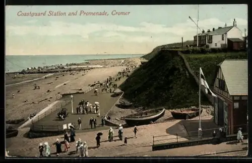 AK Cromer, Coastguard Station and Promeanade