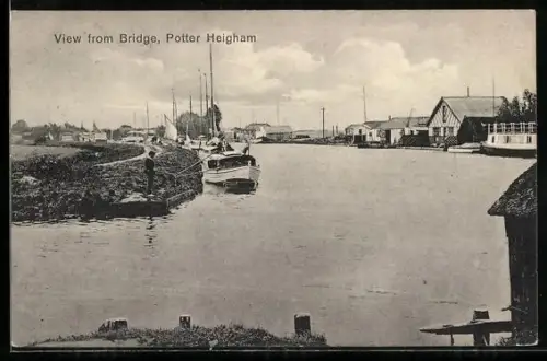 AK Potter Heigham, View from Bridge